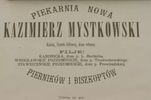 pierniki Mystkowski Kaliszanka