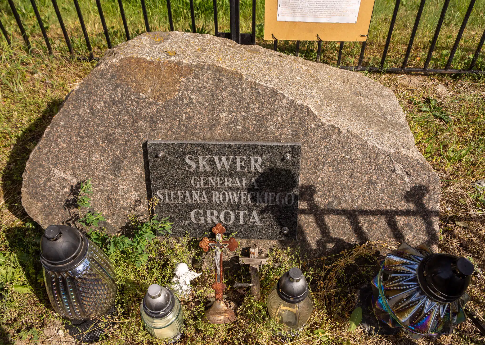 Skwer Generała Stefana Roweckiego "Grota" - Zielony Kalisz