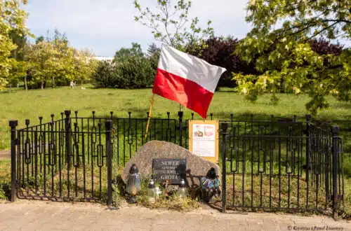 Skwer Generała Stefana Roweckiego "Grota" - Zielony Kalisz