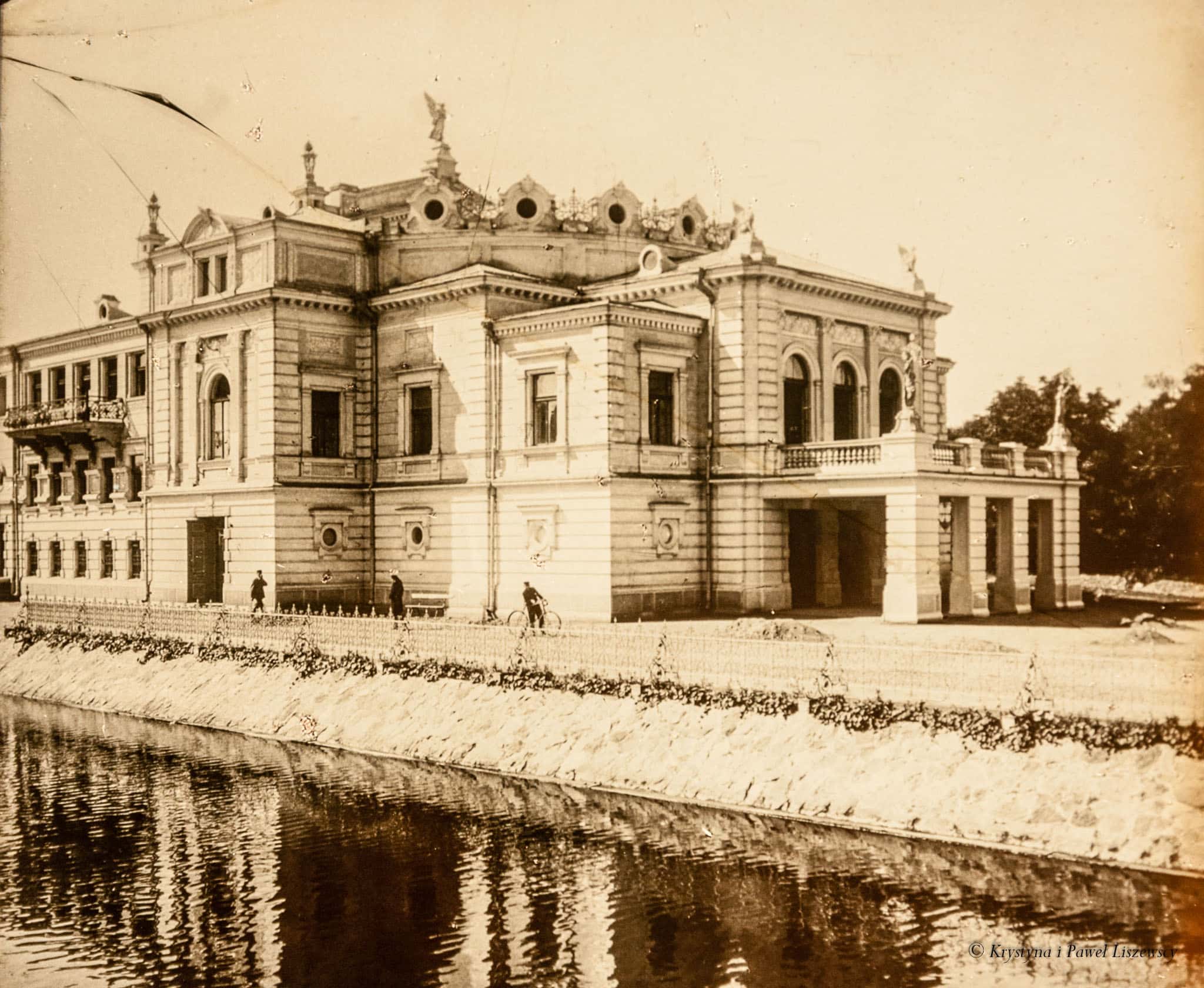 Walenty Kulisiewicz Teatr Kalisz 1914 balustrada