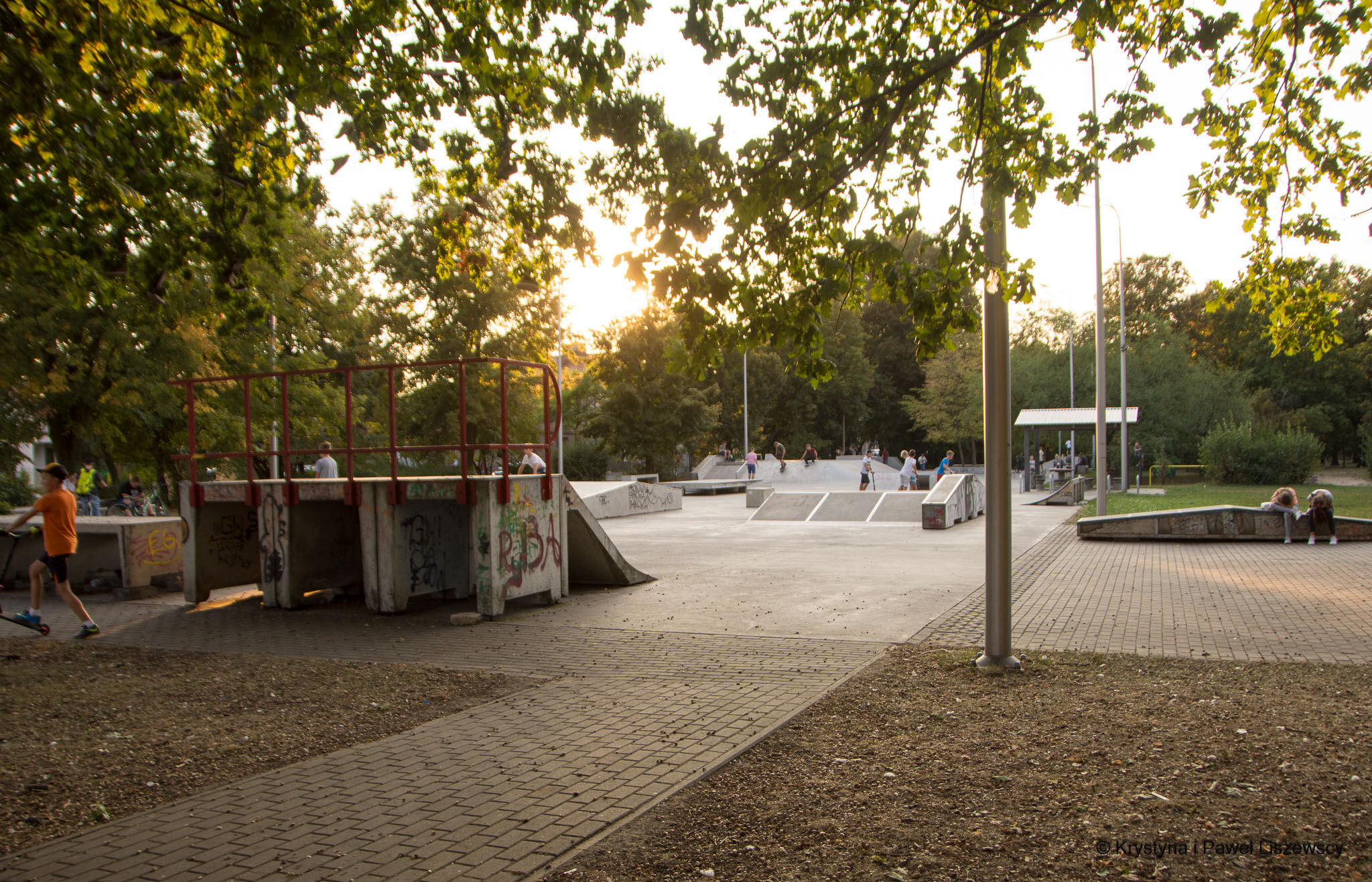 ogródek jordanowski, park Paderewskiego 