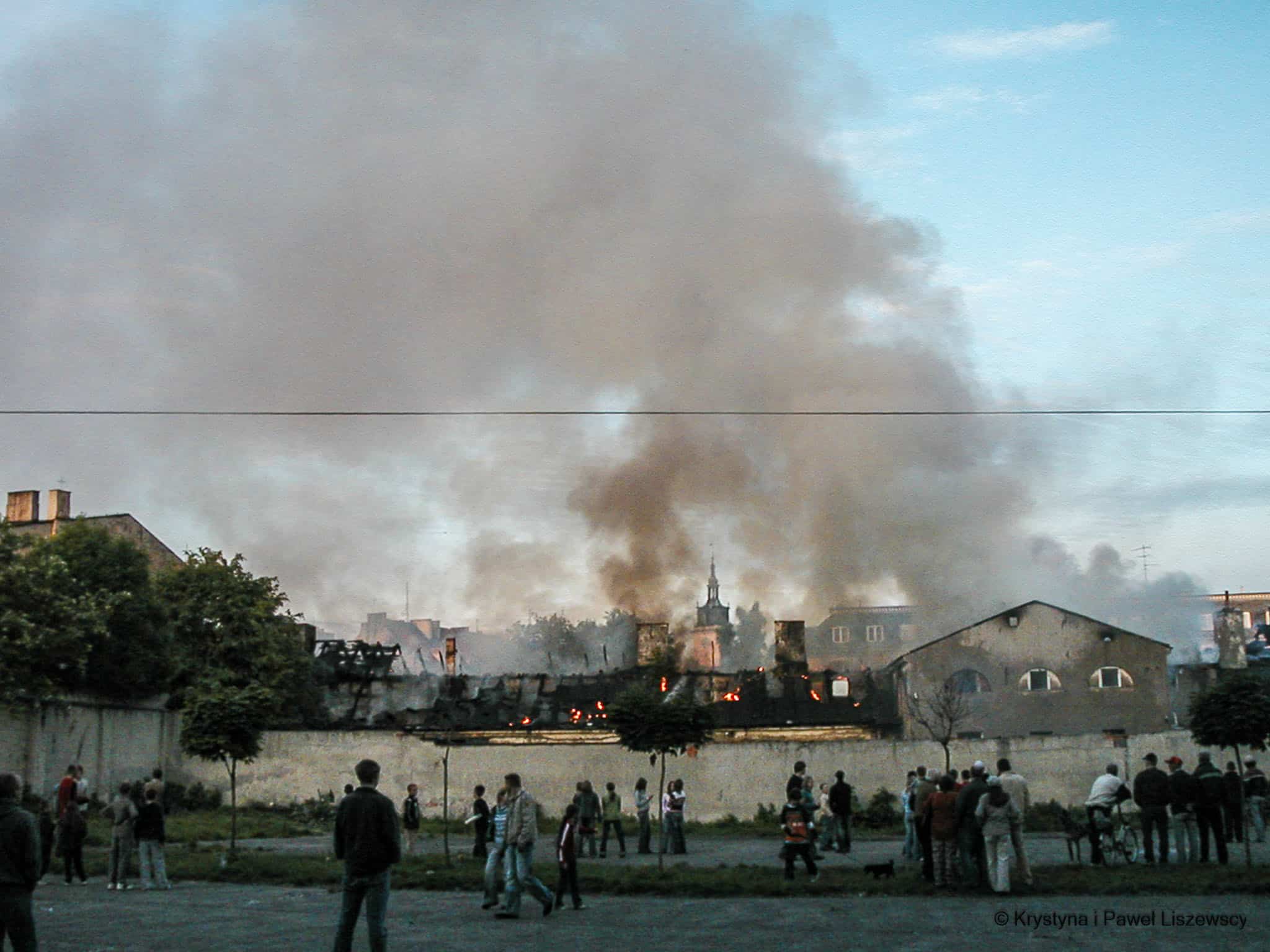 Pożar w koszarach