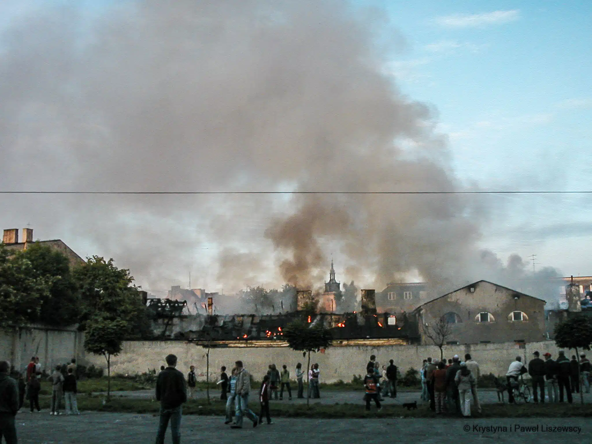 Pożar w koszarach