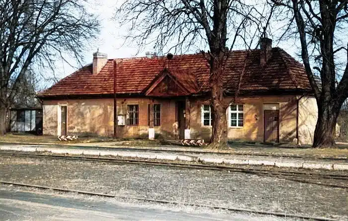 kolejka wąskotorowa stacja kalisz - Kalisz Czasem Malowany Kolejka wąskotorowa