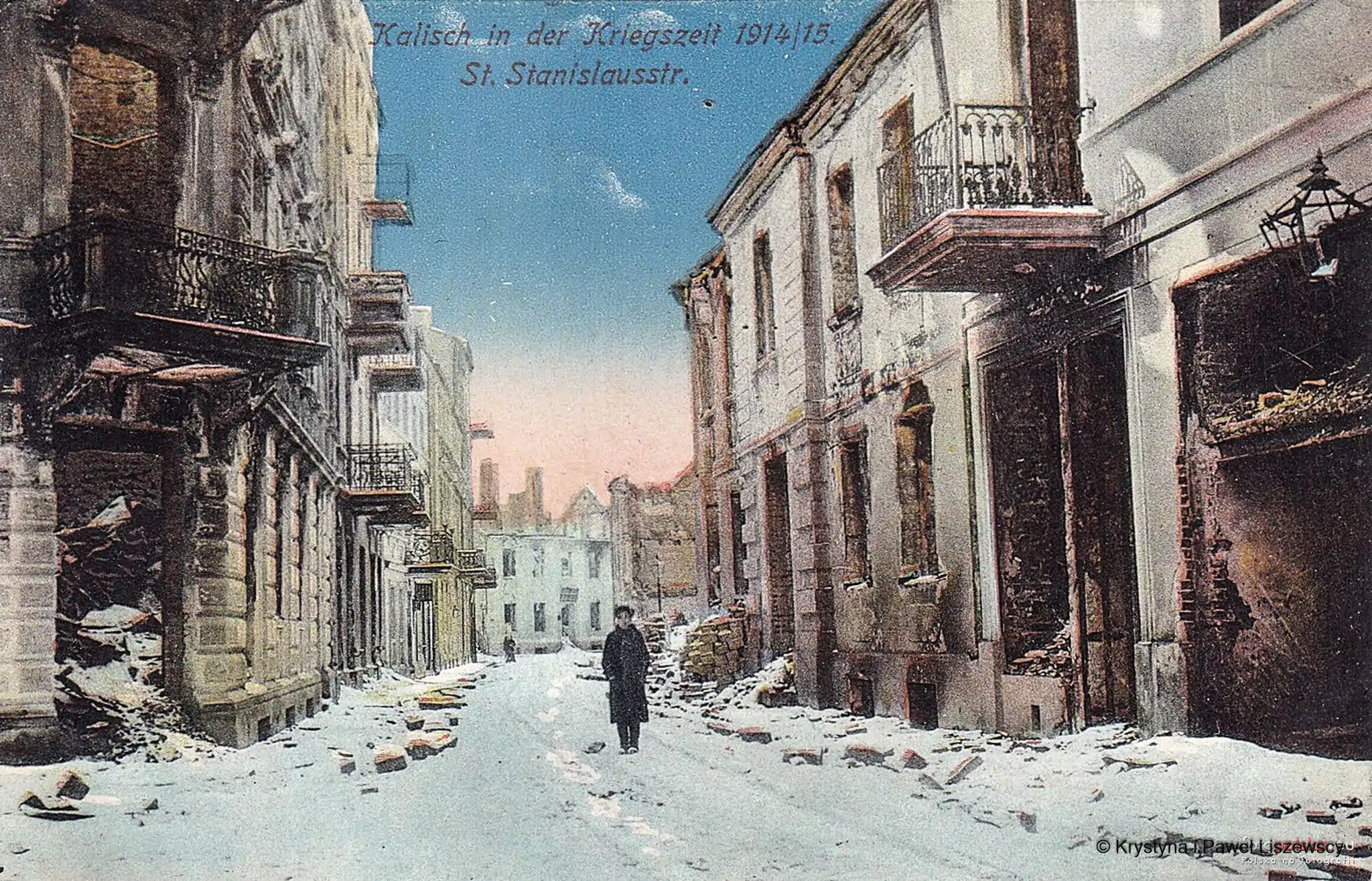 1914-1918_-_I_wojna_swiatowa_-_Kalisz_1004712_Fotopolska-Eu - Kalisz Czasem Malowany Klasztor OO. Franciszkanów
